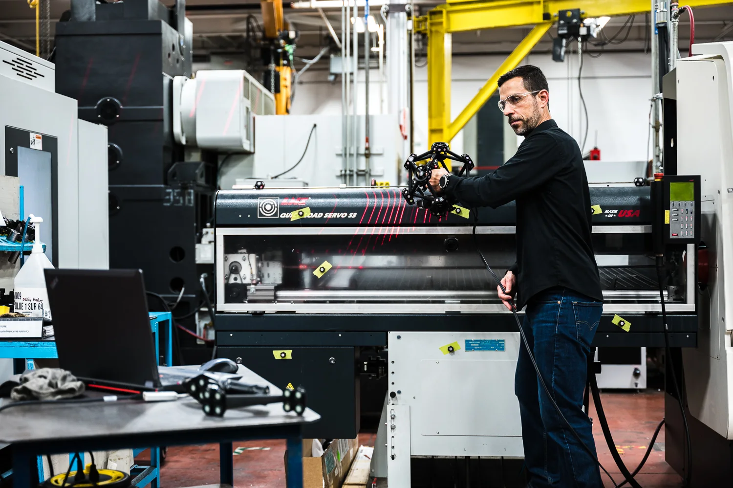 Technologie de numérisation 3D portable de haute précision en action par 3D PreciScan